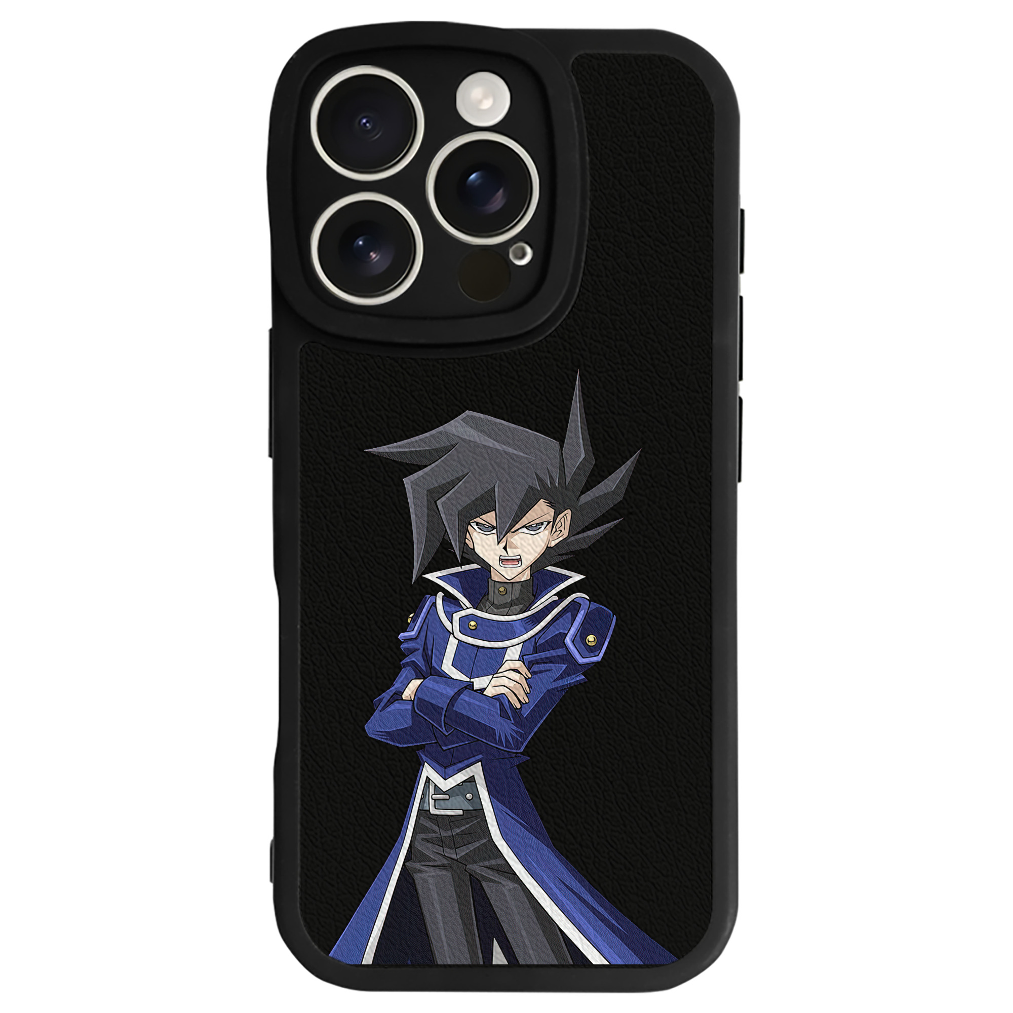 遊☆戯☆王 Yu-Gi-Oh! 【iPhone 16シリーズ対応】シリコンスマホケース（レザー調） 材質：シリコン